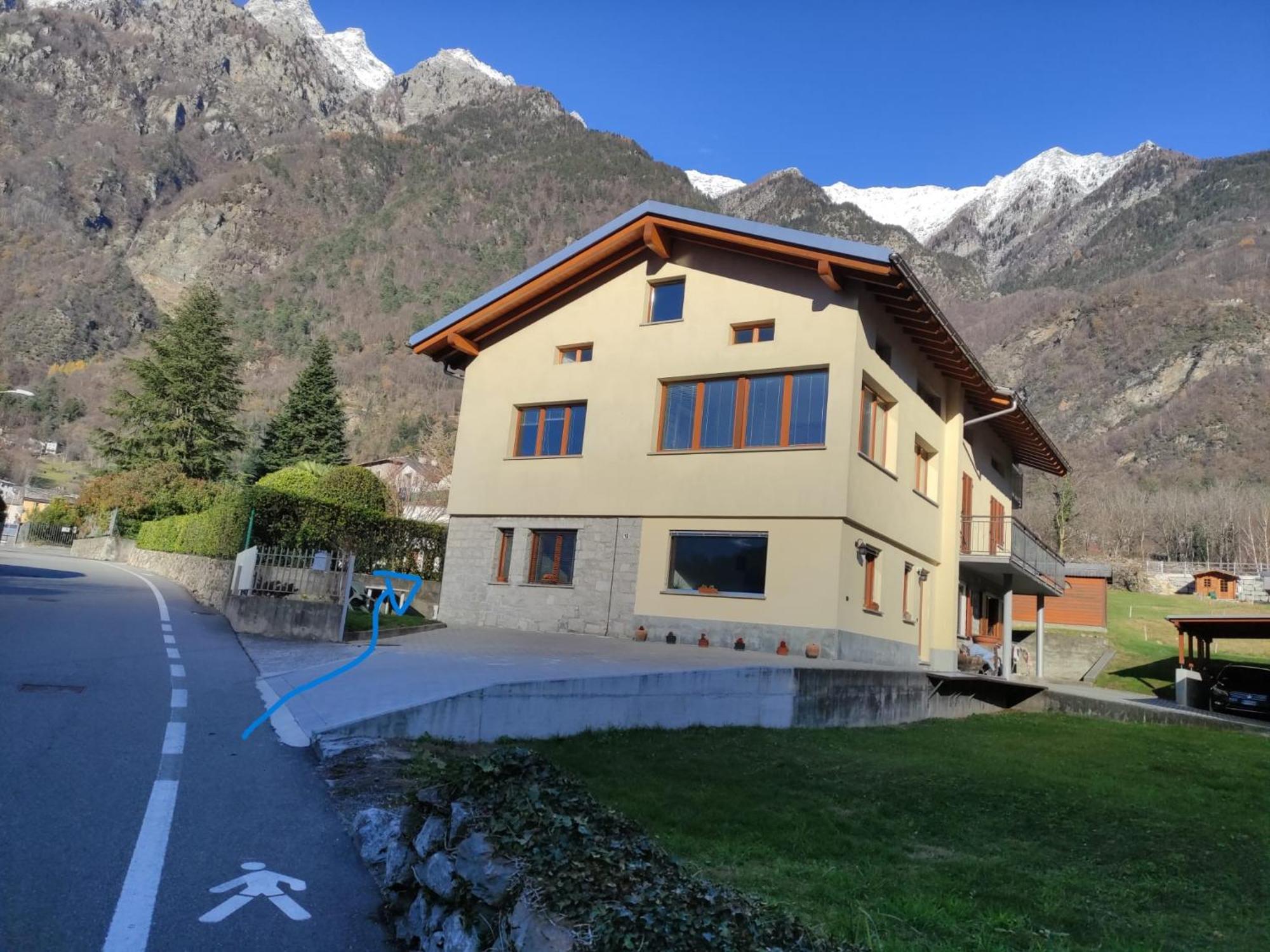 L'Acero Rosso Villa Prosto di Piuro Luaran gambar